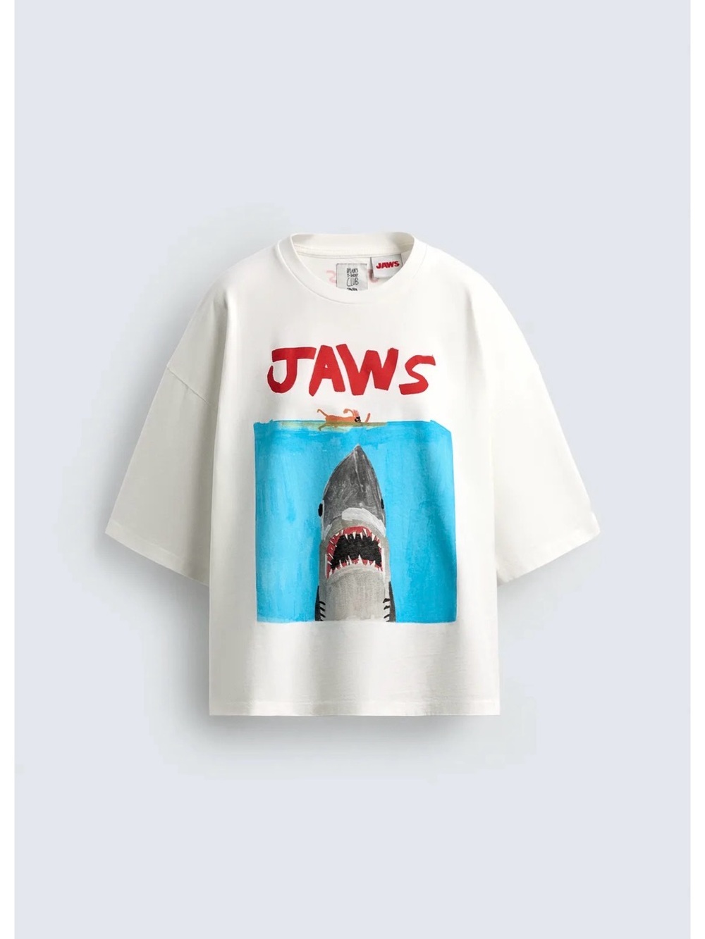 Zara x Dylan’s T-Shirt Club 'JAWS' Graphic Short Sleeve Tee